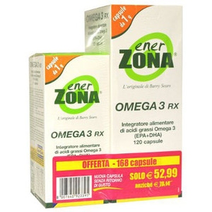 ENERZONA OMEGA 3 RX 120+48 CAPSULE OFFERTA CONVENIENZA - Angeli Pharm