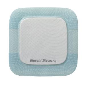 MEDICAZIONE BIATAIN IN SCHIUMA DI POLIURETANO A RILASCIO DI ARGENTO CON BORDO ADESIVO IN SILICONE 10X10 CM 5 PEZZI - Angeli Pharm