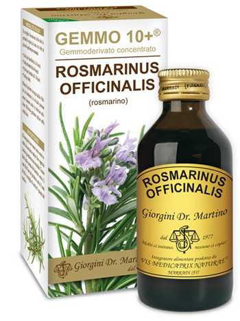 GEMMO 10+ ROSMARINO LIQUIDO ANALCOLICO 100 ML - Angeli Pharm