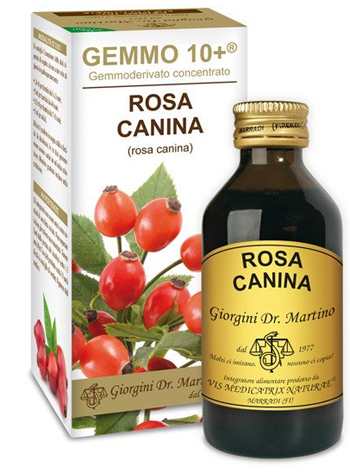 GEMMO 10+ ROSA CANINA LIQUIDO ANALCOLICO 100 ML - Angeli Pharm