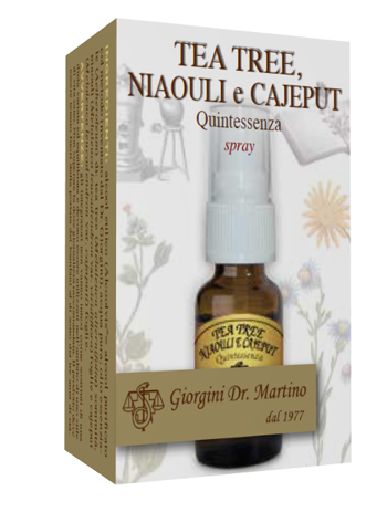 TEA TREE NIAOULI E CAJEPUT QUINTESSENZA SPRAY 15 ML - Angeli Pharm