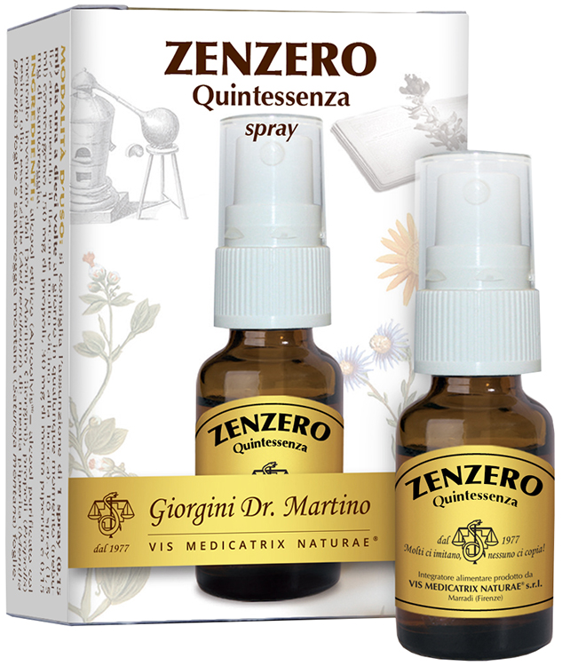 ZENZERO QUINTESSENZA SPRAY 15 ML - Angeli Pharm