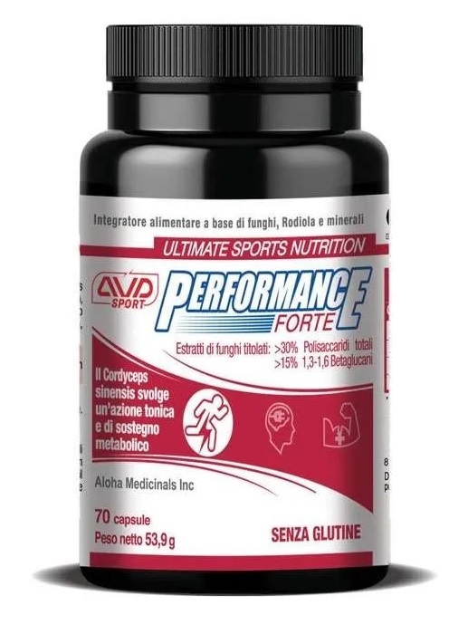 PERFORMANCE FORTE 70 CAPSULE - Angeli Pharm
