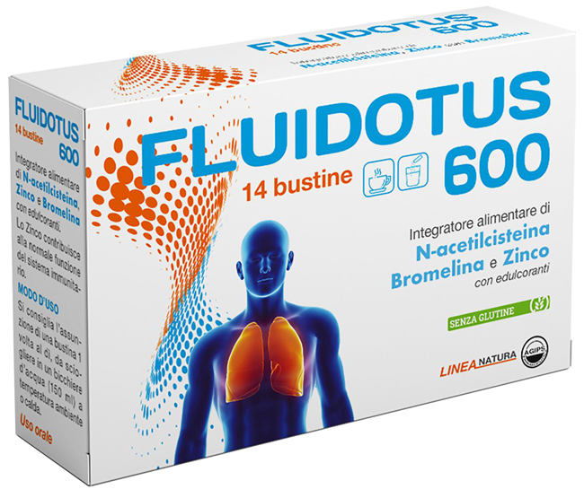 FLUIDOTUS 600 14 BUSTINE - Angeli Pharm