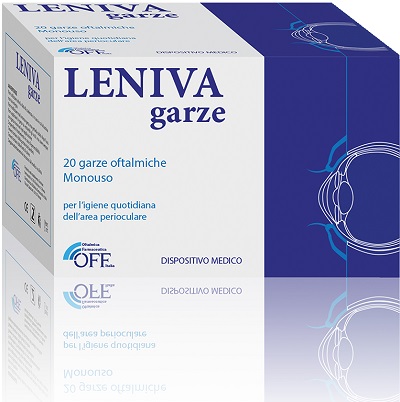 LENIVA GARZE OFTALMICHE 20 PEZZI - Angeli Pharm