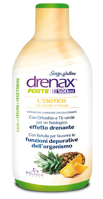 DRENAX FORTE L'ESOTICO CON ESTRATTO D'ANANAS 500 ML - Angeli Pharm
