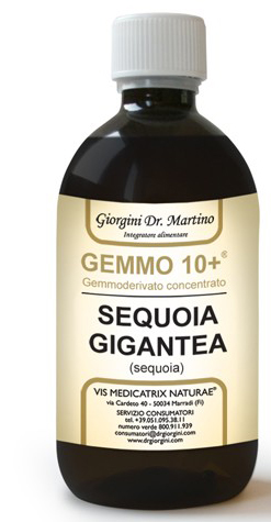 GEMMO 10+ SEQUOIA 500 ML LIQUIDO ANALCOLICO - Angeli Pharm