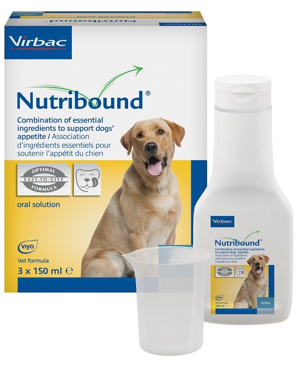 NUTRIBOUND SOLUZIONE ORALE APPETIBILE PER CANE 3 FLACONI DA 150 ML - Angeli Pharm