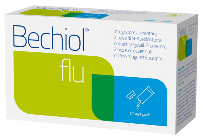 BECHIOL FLU 12 BUSTINE STICK PACK - Angeli Pharm