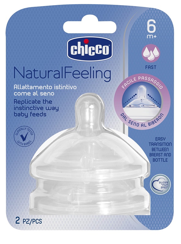 CHICCO TETTARELLA STEPUP NEW 6M+ FLUSSO VELOCE - Angeli Pharm