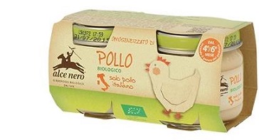 OMOGENEIZZATO DI POLLO BABY FOOD BIO 2 X 80 G - Angeli Pharm