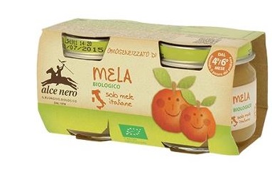 OMOGENEIZZATO DI MELA BABY FOOD BIO 2 X 80 G - Angeli Pharm