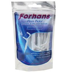 FORHANS ARCHETTI INTERDENTALI FLOSS PICKS 36PZ - Angeli Pharm