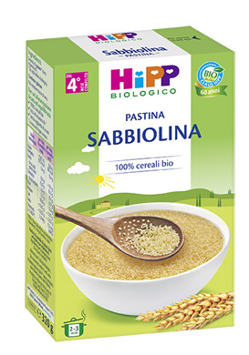 HIPP BIO PASTINA SABBIOLINA 320 G - Angeli Pharm