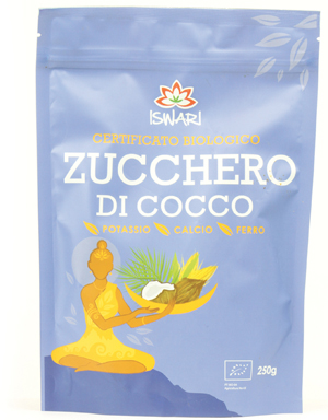 ZUCCHERO DI COCCO BIO 250 GR - Angeli Pharm