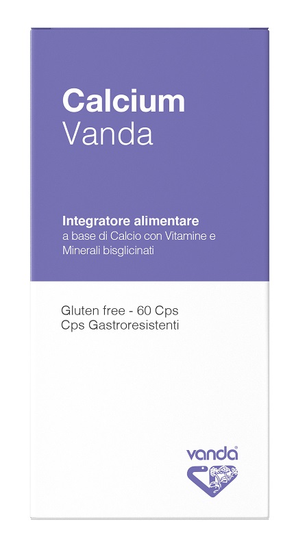 CALCIUM VANDA 60 CAPSULE FLACONE 42,8 G - Angeli Pharm
