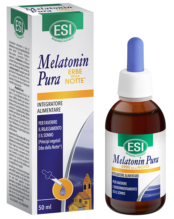 ESI MELATONIN PURA GOCCE ERBE NOTTE 50 ML - Angeli Pharm