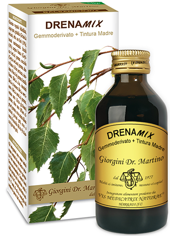 DRENAMIX GEMMODERIVATO + TINTURA MADRE SENZA ALCOOL 100 ML - Angeli Pharm