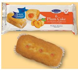 BONONIA PLUMCAKE ALBICOCCA SENZA GLUTINE 6 X 45 G - Angeli Pharm