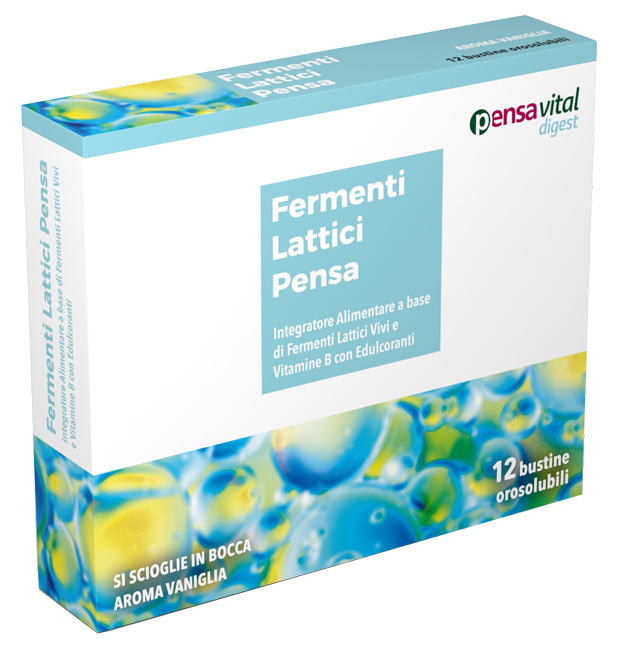 FERMENTI LATTICI VIVI E VITAMINE B 12 VANIGLIA BUSTINE OROSOLUBILI - Angeli Pharm