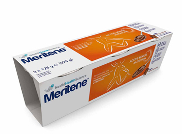 MERITENE CREMA CIOCCOLATO 3 VASETTI X 125 G - Angeli Pharm