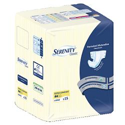 PANNOLONE A MUTANDINA SERENITY CLASSIC ALOE EXTRACOMFORT LARGE 15 PEZZI FARMABILITY - Angeli Pharm