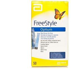 STRISCE MISURAZIONE GLICEMIA FREESTYLE OPTIUM TEST STRIPS 25 PEZZI - Angeli Pharm