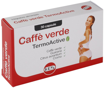 CAFFE' VERDE TERMOACTIVE 30 CAPSULE - Angeli Pharm