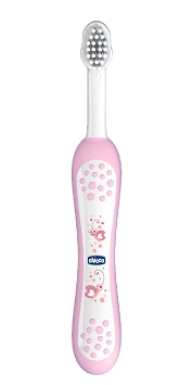 CHICCO SPAZZOLINO PRIMI DENTI DA LATTE ROSA 6-36 MESI - Angeli Pharm