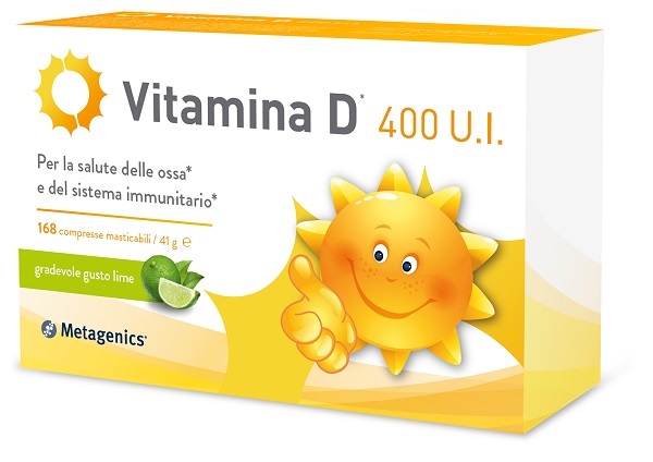 VITAMINA D 400 UI 168 COMPRESSE - Angeli Pharm