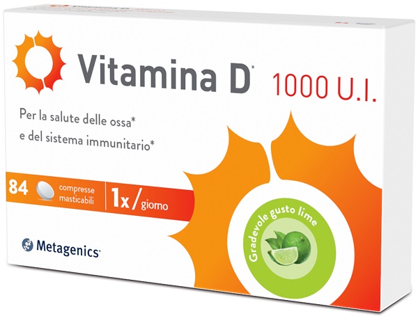 VITAMINA D 1000 UI 84 COMPRESSE MASTICABILI - Angeli Pharm