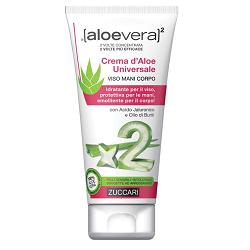 ALOEVERA2 CREMA D'ALOE UNIVERSALE VISO MANI E CORPO 75 ML - Angeli Pharm