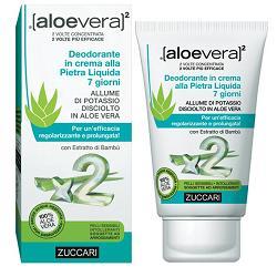 ALOEVERA2 DEODORANTE IN CREMA ALLA PIETRA LIQUIDA 7 GIORNI - Angeli Pharm
