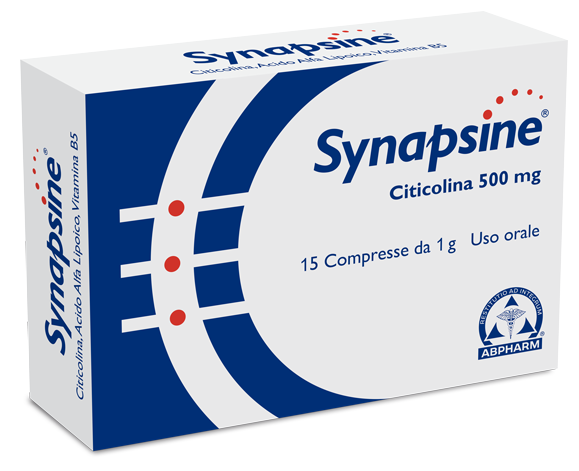 SYNAPSINE BLISTER 15 COMPRESSE ASTUCCIO 15 G - Angeli Pharm