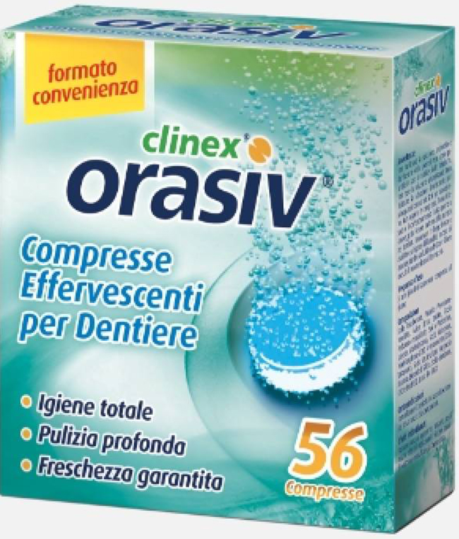 ORASIV CLINEX 56 COMPRESSE EFFERVESCENTI - Angeli Pharm