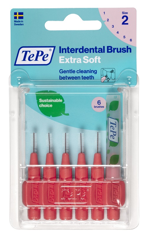 TEPE SCOVOLINO XSOFT ROSSO 0,5MM 6 PEZZI - Angeli Pharm