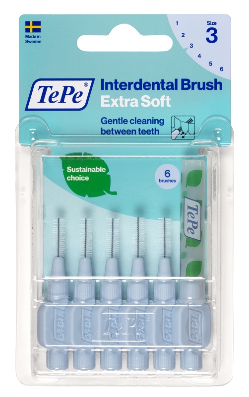 TEPE SCOVOLINO XSOFT BLU 0,6 MM 6 PEZZI - Angeli Pharm