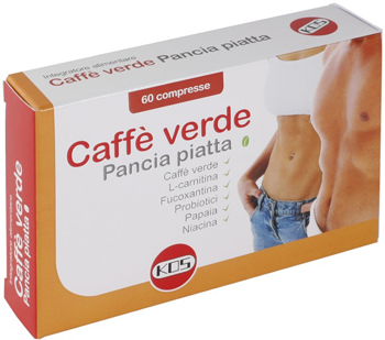 CAFFE VERDE PANCIA PIATTA 60 COMPRESSE - Angeli Pharm