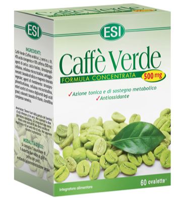 ESI CAFFE VERDE 500MG 60 OVALETTE - Angeli Pharm