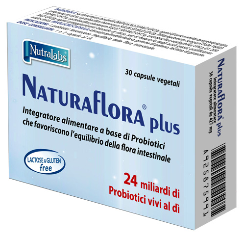 NATURAFLORA PLUS 30 CAPSULE VEGETALI - Angeli Pharm