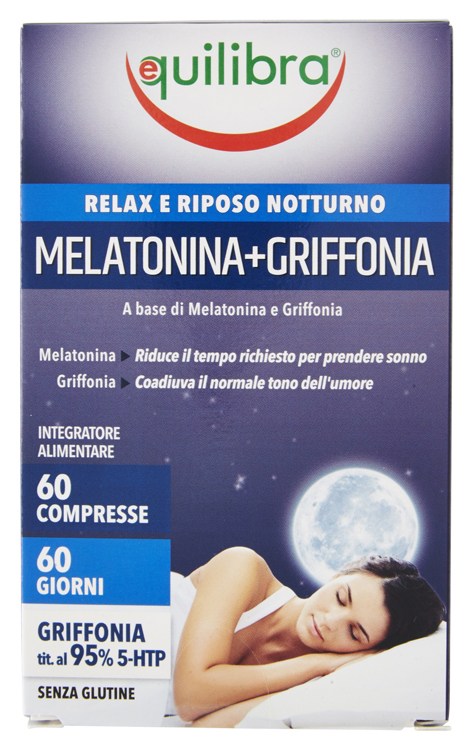 MELATONINA + GRIFFONIA 60 COMPRESSE - Angeli Pharm
