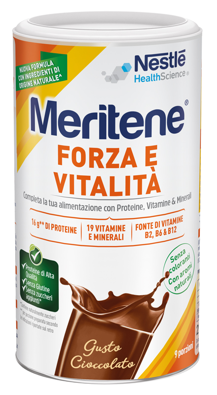 MERITENE FORZA E VITALITA' CIOCCOLATO 270 G - Angeli Pharm