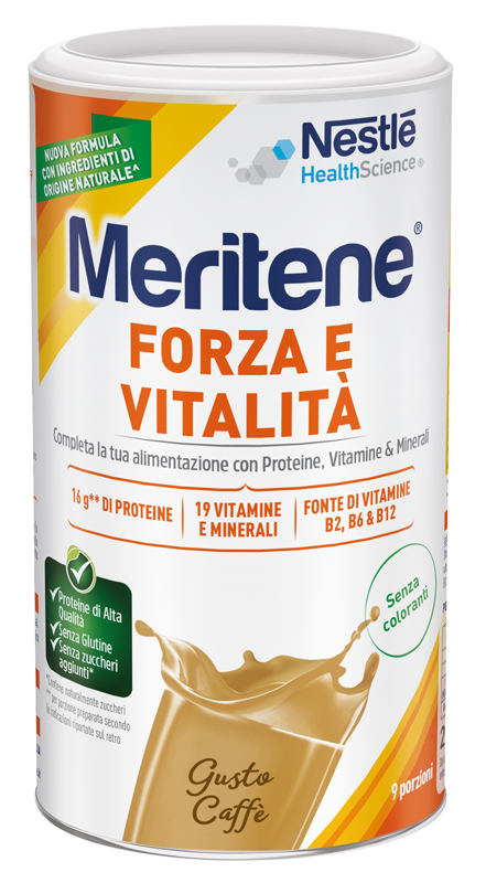 MERITENE FORZA E VITALITA' CAFFE 270 G - Angeli Pharm