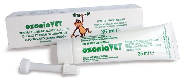 OZONIAVET CREMA DERMATOLOGICA VETERINARIA 35 ML - Angeli Pharm
