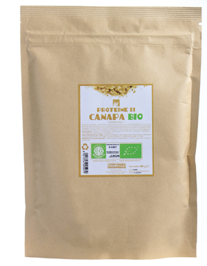 PROTEINE CANAPA BIOLOGICO 450G - Angeli Pharm