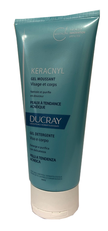 KERACNYL GEL MOUSSANT VISO CORPO 200 ML - Angeli Pharm