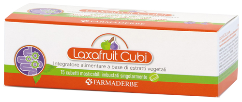 LAXAFRUIT 15 CUBETTI MASTICABILI 150 G - Angeli Pharm