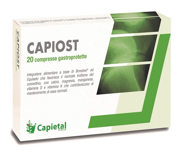 CAPIOST 20 COMPRESSE GASTROPROTETTE 28 G - Angeli Pharm
