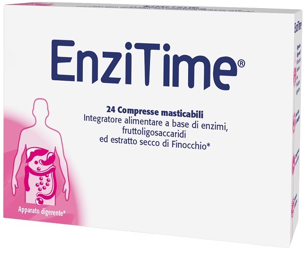 ENZITIME 24 COMPRESSE MASTICABILI - Angeli Pharm