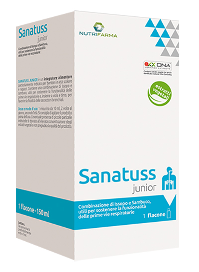 NUTRIFARMA SANATUSS JUNIOR 150 ML - Angeli Pharm